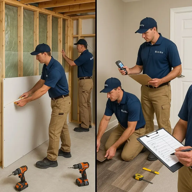 Repairs and Reconstruction process in Warm Springs, VA